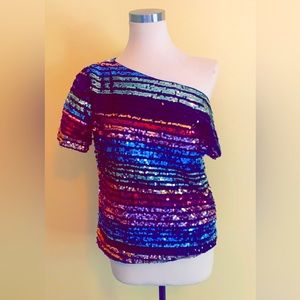 Off the Shoulder Sparkles